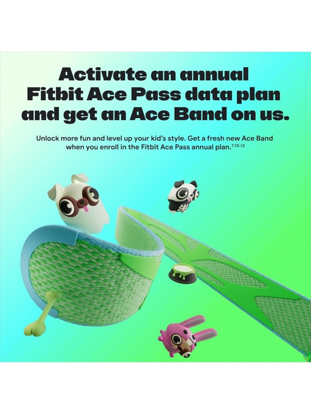 Fitbit Google Ace LTE - Kids Smartwatch Mild - Strange Arcade Data Plan Required - Picture 2 of 6